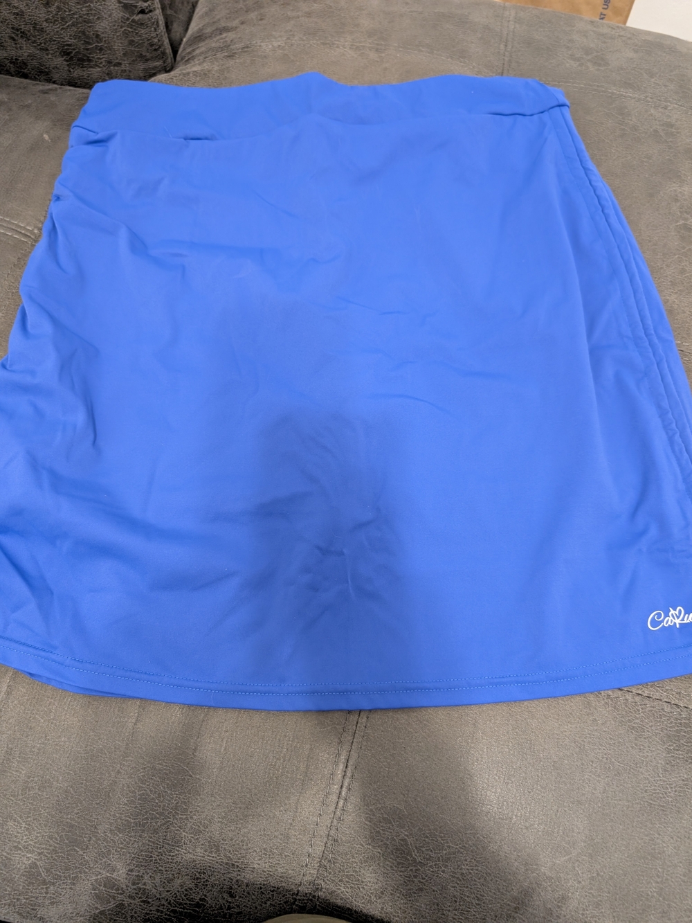 Women's Performance Blue Skort